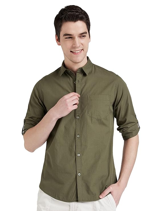 Men's Cotton Casual Shirt